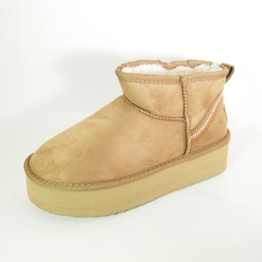 Botines Mustang 59733 Marrón Cuero
