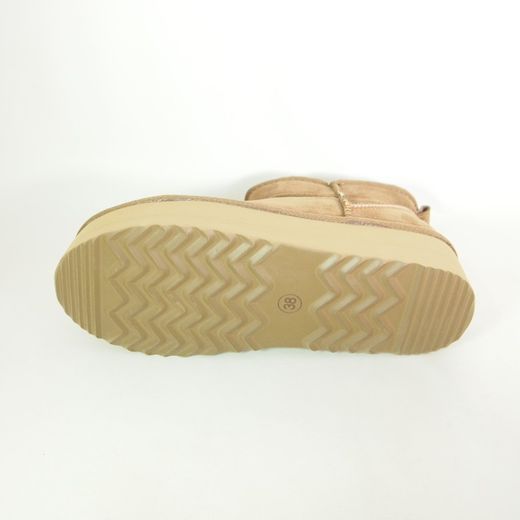 Botines Mustang 59733 Marrón Cuero