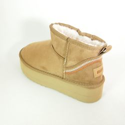 Botines Mustang 59733 Marrón Cuero