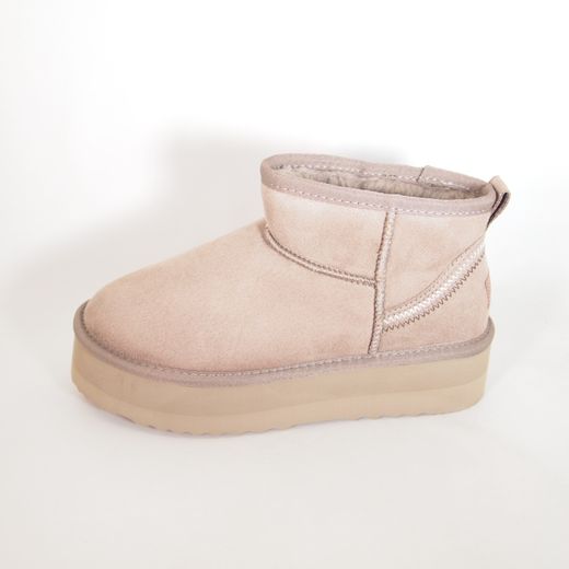 Botines Mustang 59733 marrón cuero