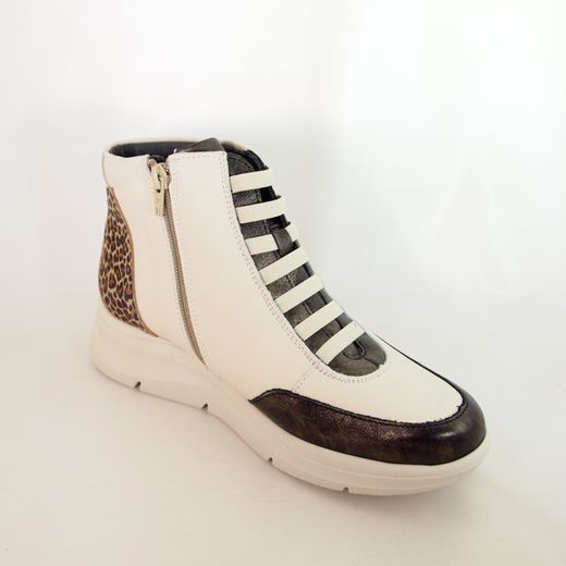 Botines Pitillos 10754 Crema