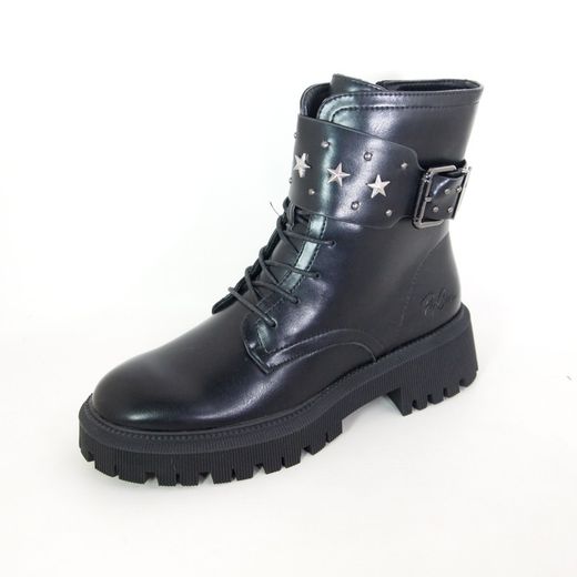Botines Pop Corn 6033 Negro
