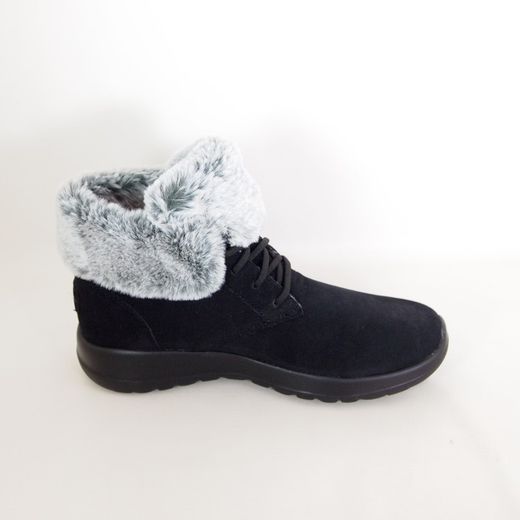 Botines Skechers 144042 On The Go Joy Plush Dreams Negro