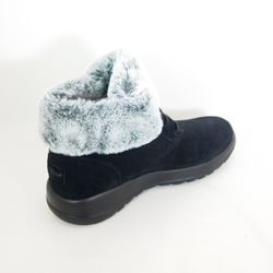Botines Skechers 144042 On The Go Joy Plush Dreams Negro