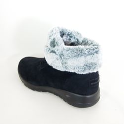 Botines Skechers 144042 On The Go Joy Plush Dreams Negro