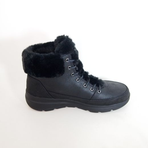 Botines Skechers 144202BK Glacial Ultra Wonderland Negro