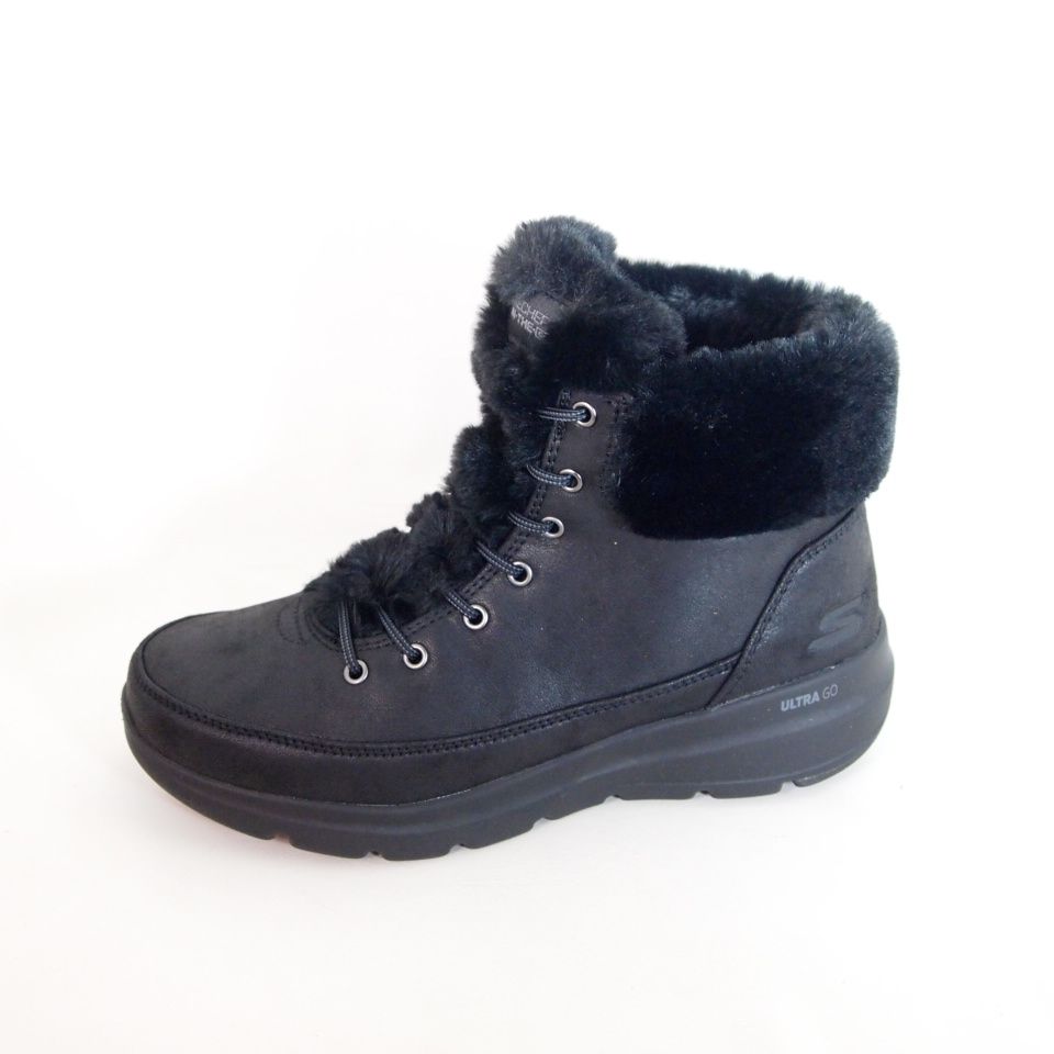 Botines Skechers 144202BK Glacial Ultra Wonderland Negro 36