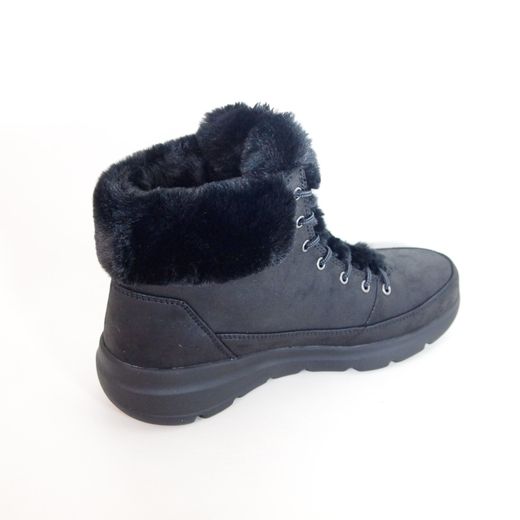 Botines Skechers 144202BK Glacial Ultra Wonderland Negro