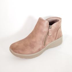 Botines Skechers 158952 Lovely Vibe Fall In Bloom Marrón