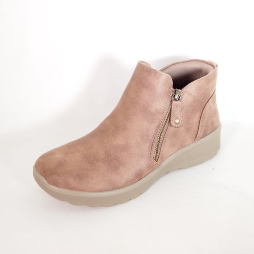 Botines Skechers 158952 Lovely Vibe Fall In Bloom Marrón