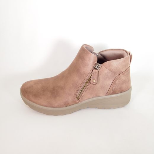 Botines Skechers 158952 Lovely Vibe Fall In Bloom Marrón