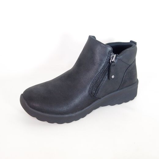 Botines Skechers 158952BBK Lovely Vibe Fall In Bloom Negro