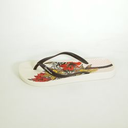 Chanclas Ipanema 82520 Anatómica Beige-Marrón