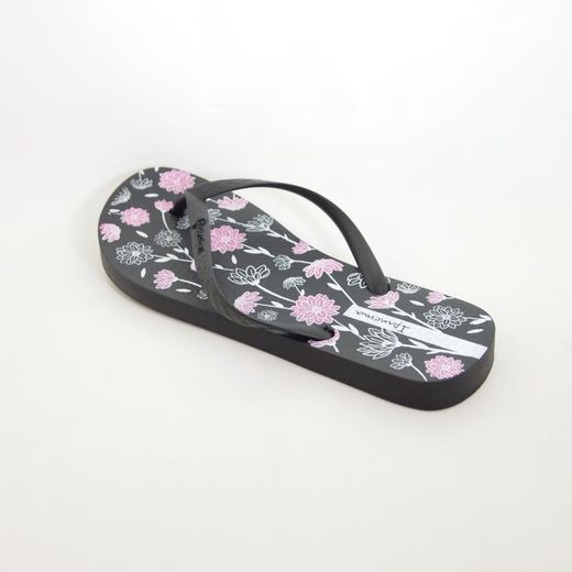 Chanclas Ipanema Happy 82722 Negro-Rosa