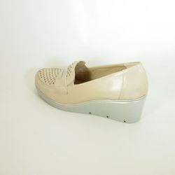 Mocasines Pitillos 5023 Crema-Piedra