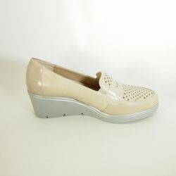 Mocasines Pitillos 5023 Crema-Piedra