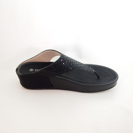 Sandalia Amarpies ABZ 30201 Negro