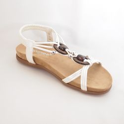 Sandalia Amarpies ABZ 30218 blanco