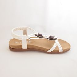 Sandalia Amarpies ABZ 30218 blanco