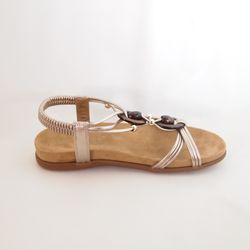 Sandalia Amarpies ABZ 30218 Platino
