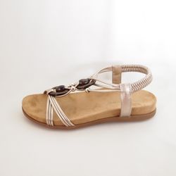 Sandalia Amarpies ABZ 30218 Platino