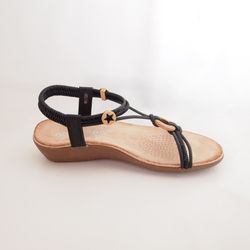 Sandalia Amarpies ABZ 30226 Negro