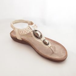 Sandalia amarpies ABZ 30236 Beige