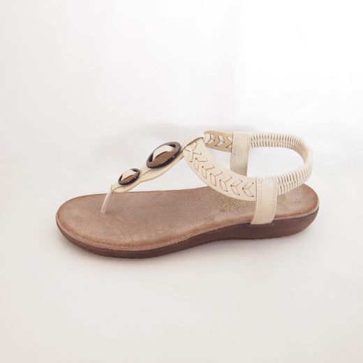 Sandalia amarpies ABZ 30236 Beige