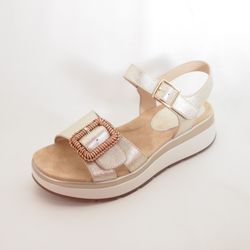 Sandalia Amarpies ABZ 30283 Platino