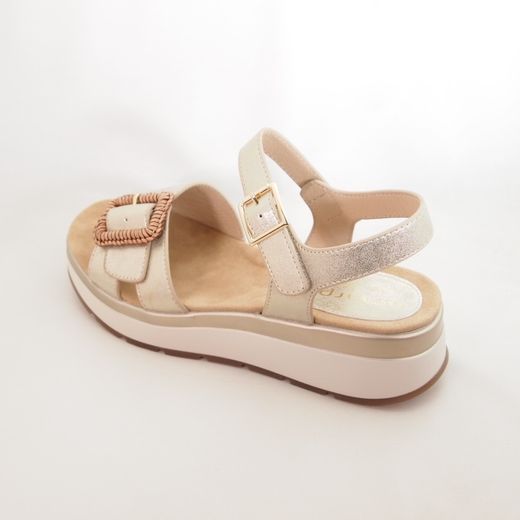 Sandalia Amarpies ABZ 30283 Platino