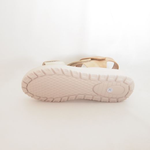 sandalia Amarpies ABZ3157 Marrón Cuero