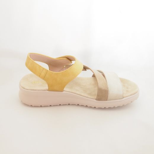 sandalia Amarpies ABZ3157 Mostaza