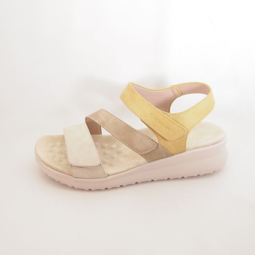 sandalia Amarpies ABZ3157 Mostaza