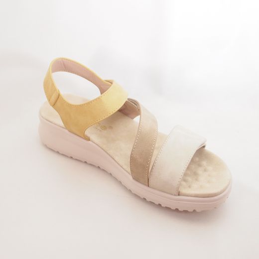 sandalia Amarpies ABZ3157 Mostaza