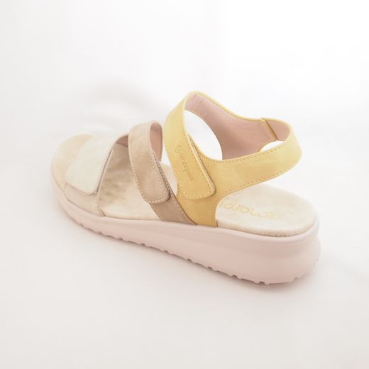 sandalia Amarpies ABZ3157 Mostaza
