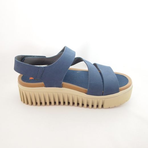 Sandalia Art 1573 Brighton Azul Océano