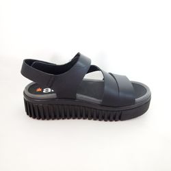 Sandalia Art 1573 Brighton Nappa Negro
