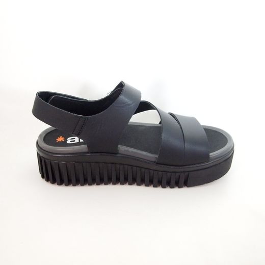 Sandalia Art 1573 Brighton Nappa Negro