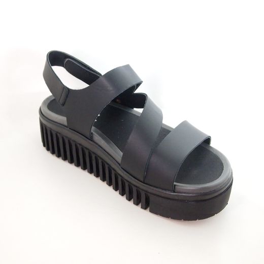 Sandalia Art 1573 Brighton Nappa Negro