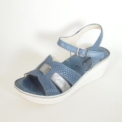 Sandalia con cuña  RIiposella 16351 Azul