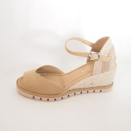 Sandalia Paseart MT-S940 Beige-Taupe