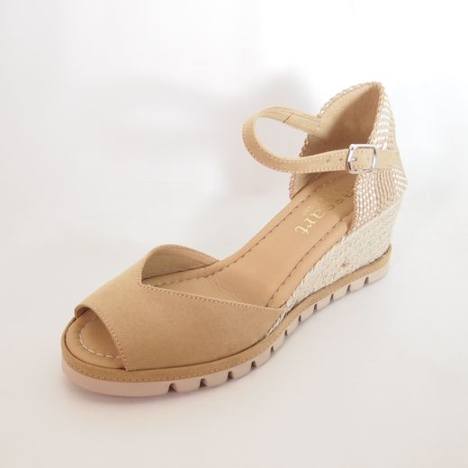 Sandalia Paseart MT-S940 Beige-Taupe