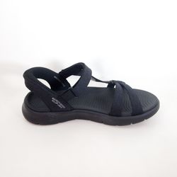 Sandalia Skechers 141481 Go Walk Flex Illuminate Negra