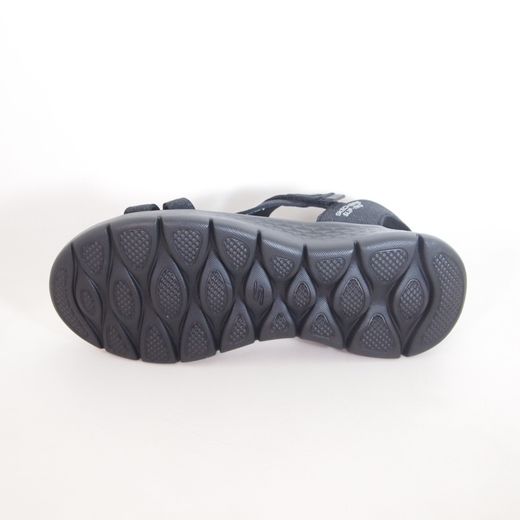 Sandalia Skechers 141481 Go Walk Flex Illuminate Negra