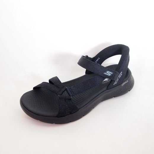 Sandalia Skechers 141481 Go Walk Flex Illuminate Negra