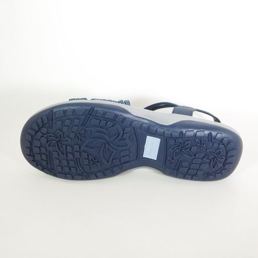 Sandalia Skechers 163117 Reggae Slim - Turn It Up Azul