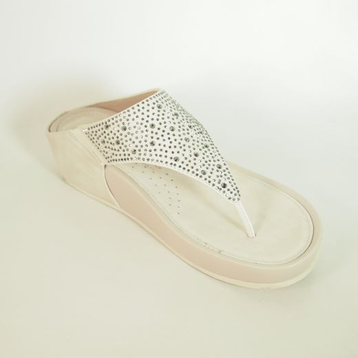 Sandalias Amarpies ABZ26579 Esclava Beige