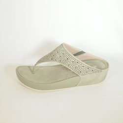 Sandalias Amarpies ABZ26579 Esclava Verde