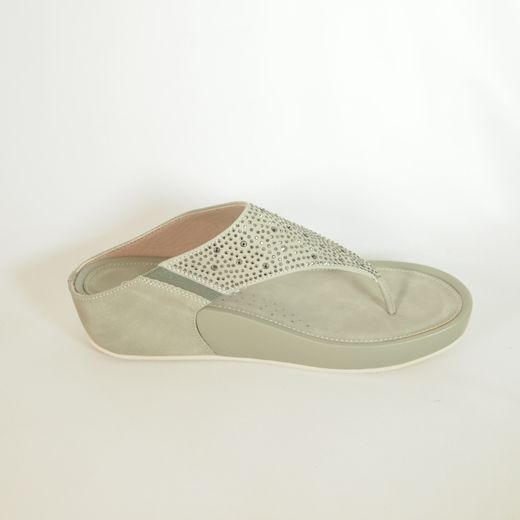 Sandalias Amarpies ABZ26579 Esclava Verde