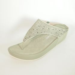 Sandalias Amarpies ABZ26579 Esclava Verde